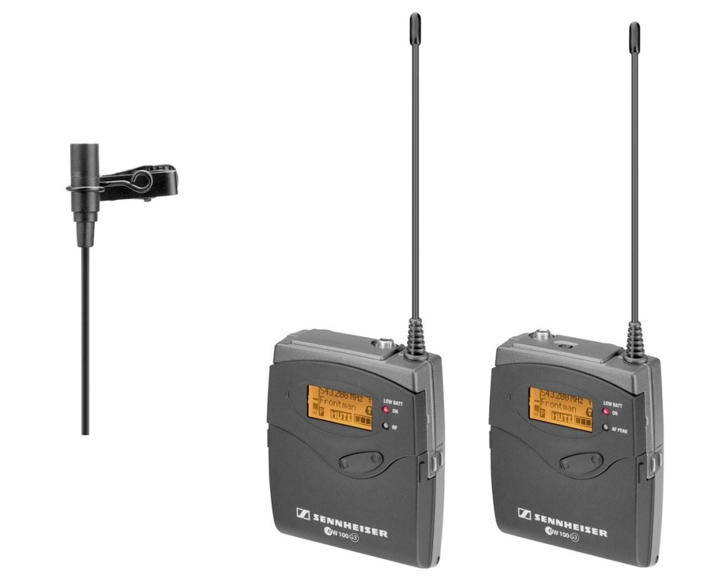 Sennheiser G3 Lapel Microphone San Jose AV Rentals